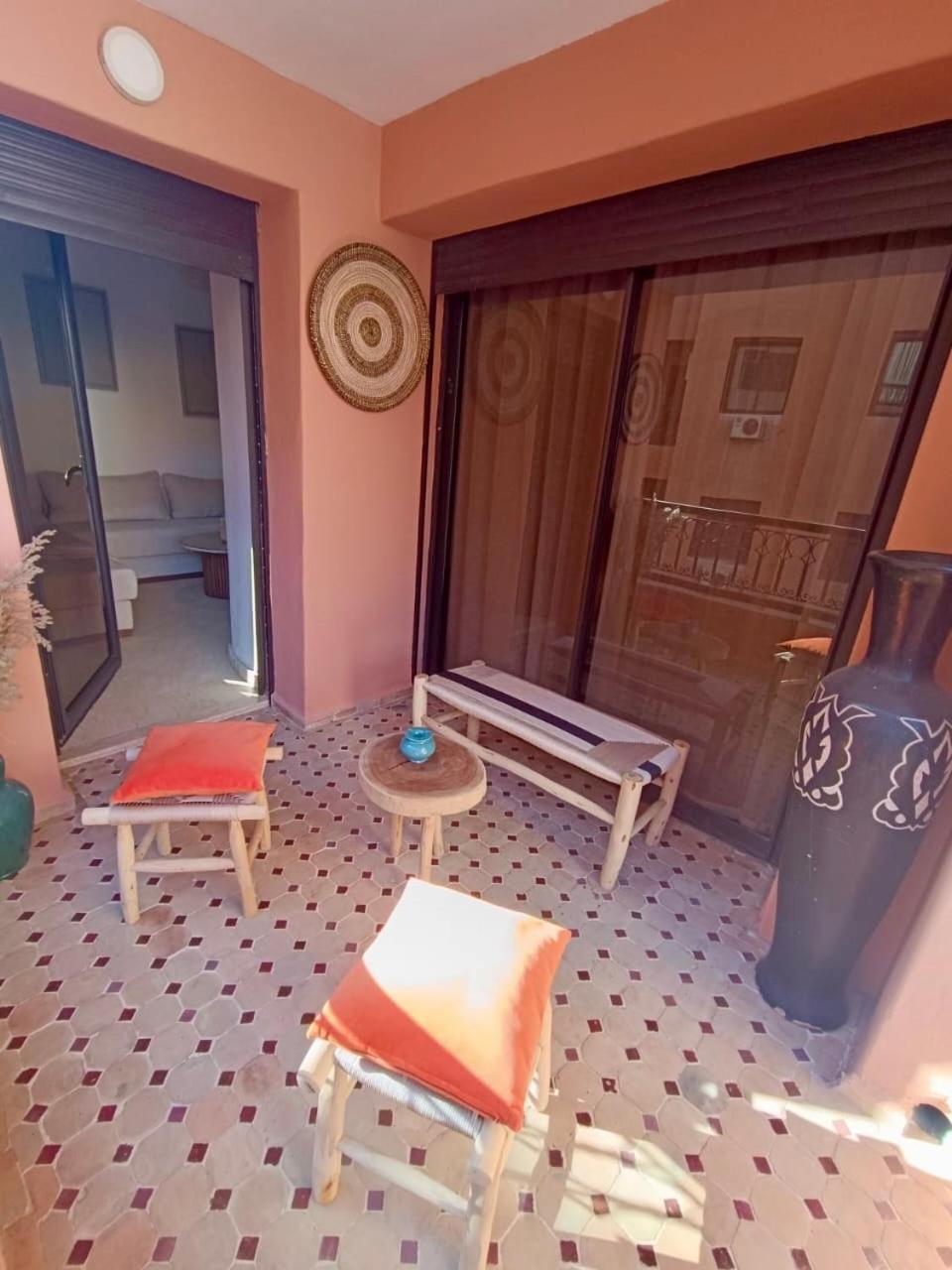 Cosy Appartement Au Coeur De Gueliz Marrakesch Exterior foto